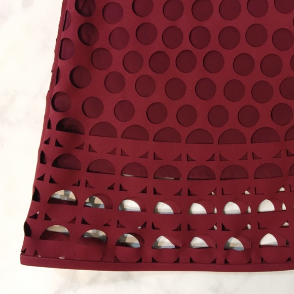 J. Crew Perforated Eyelet A-Line Midi Skirt - Picture 5 of 8